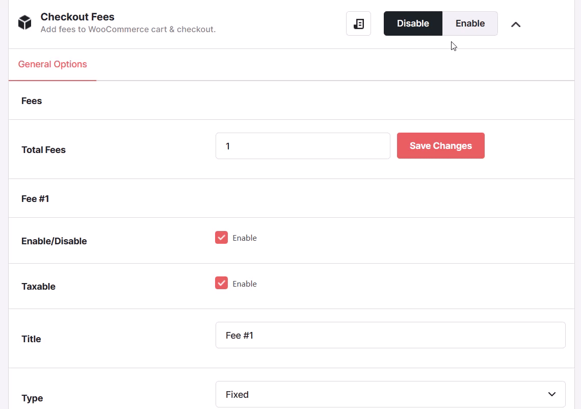 Checkout Fees 1