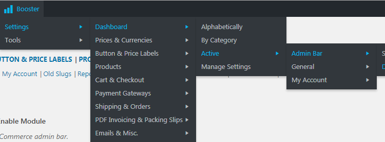 WooCommerce Admin Bar Booster For WooCommerce Admin Bar Addition 1