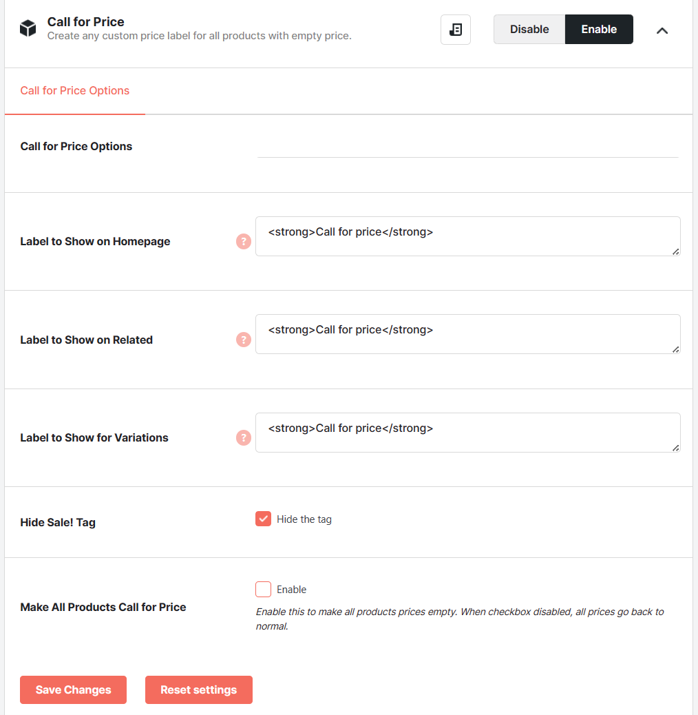 Woocommerce Call For Price1
