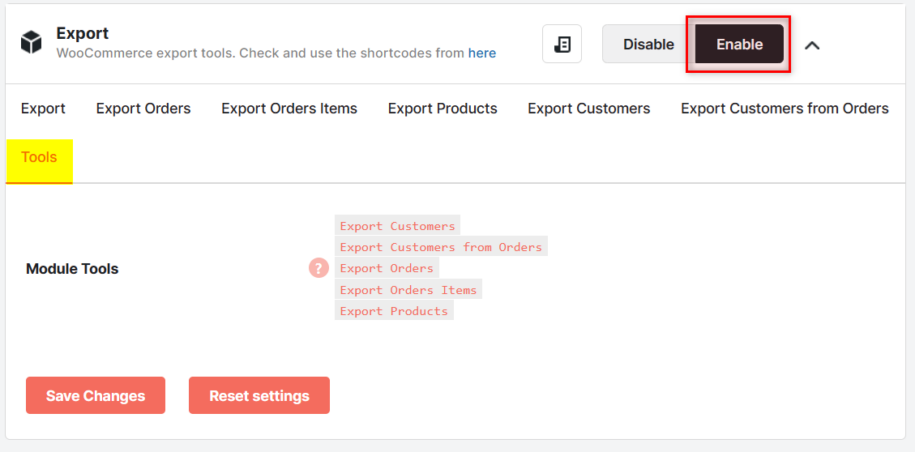 Woocommerce Export Tools1