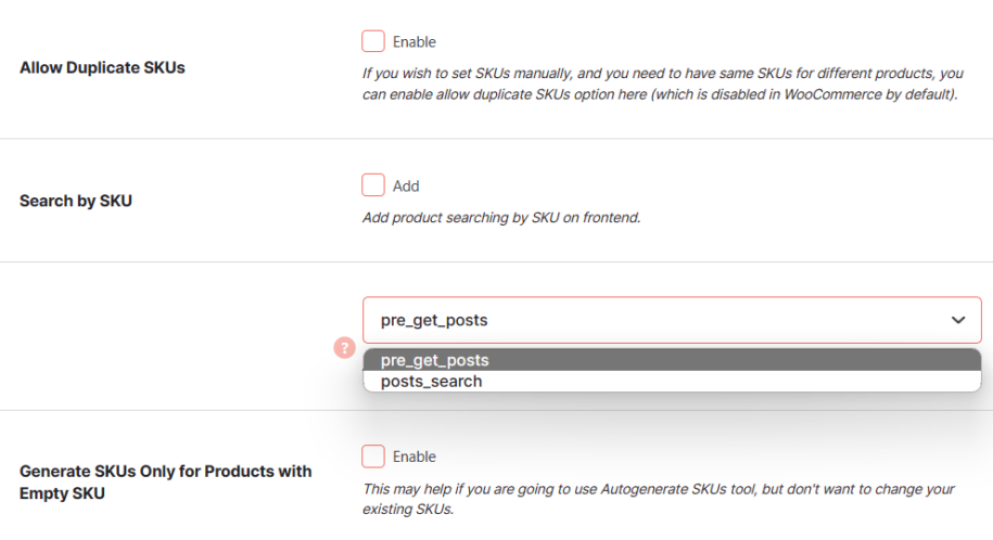 Woocommerce Sku7