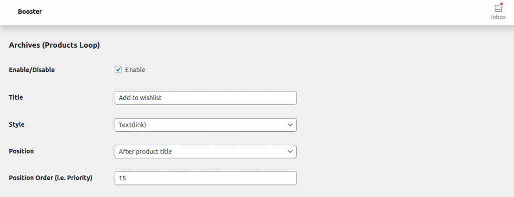 Woocommerce Wishlist2