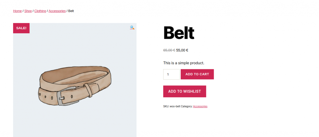 Woocommerce Wishlist7
